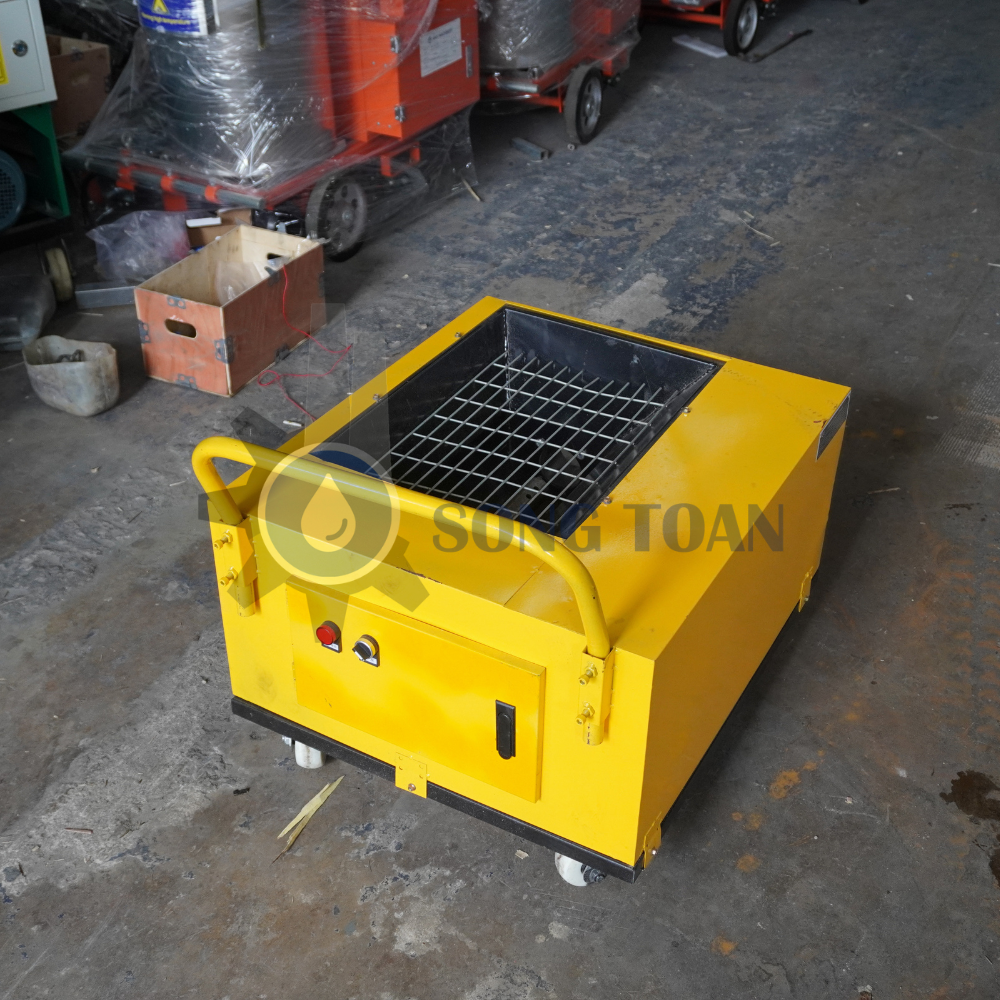 máy bơm vữa, bơm bê tông mini